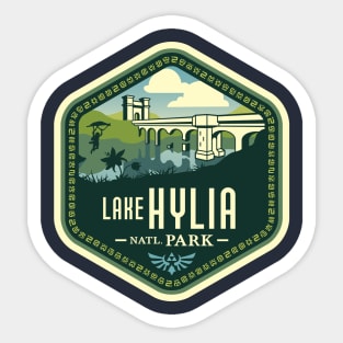 Lake Hylia National Park Sticker